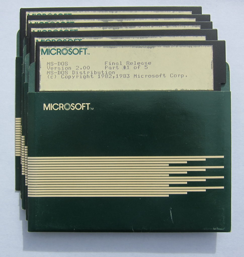 MS-DOS 2.00 OAK Disks